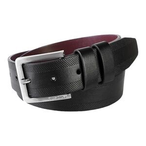Stacy Adams Men's James Micro-Perf Patterned Edge Belt, SA530-601-36 (E1)